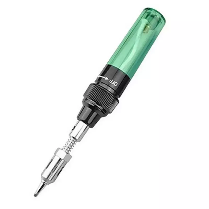 1300 Degree Gas Blow Soldering Solder Iron Cordless Butane Tip Tool Welding Pen Burner 8ml Welding Soldering Kit