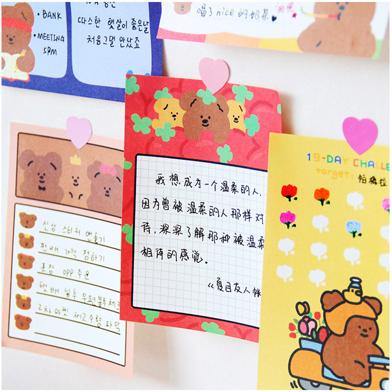 50 Sheets Sticky Notes Memo Pad Notebooks To Do List Colored Funny Sticky Notes Planner School Office Supplies Stationery