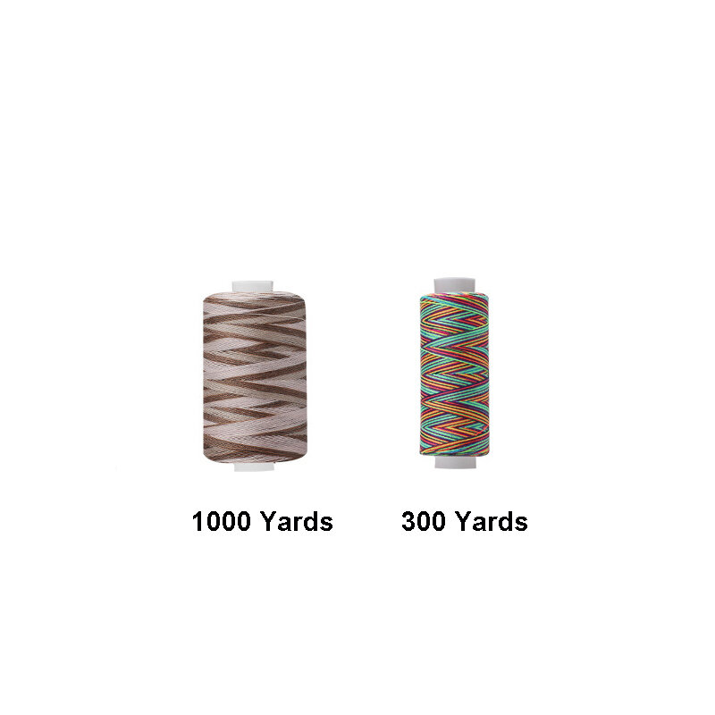 300/1000 Polyester 402 Yards Chủ Đề May & Quilting Tay Stitch Phần-Nhuộm Cầu Vồng May Chủ Đề Đối Với Vá & Máy