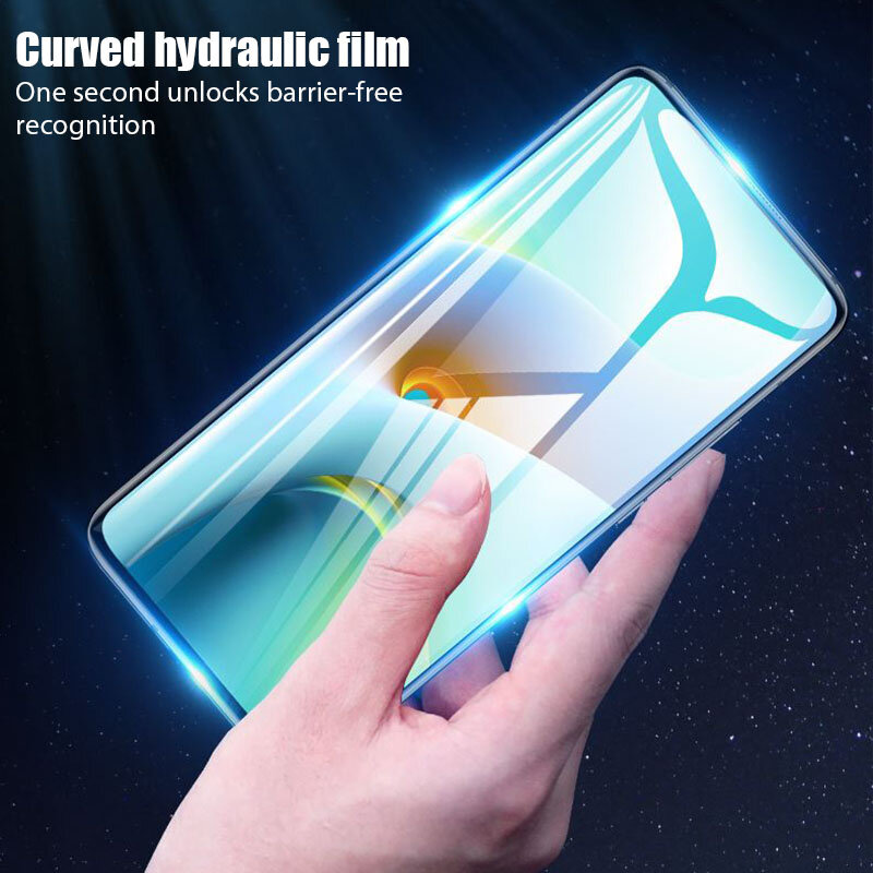 4in1 Hydraulische Beschermende Glas Voor Xiaomi Redmi Note 9 10 8 Pro 10T 9T 10S 9S 8T Screen Protector Voor Redmi 9 9T 9C K40 8 Glas