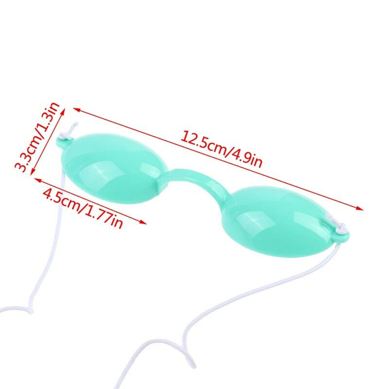 نظارات السلامة التظليل الكامل القابلة للتعديل نظارات حماية من ضوء الليزر للوشم الفوتون عيادة التجميل المريض