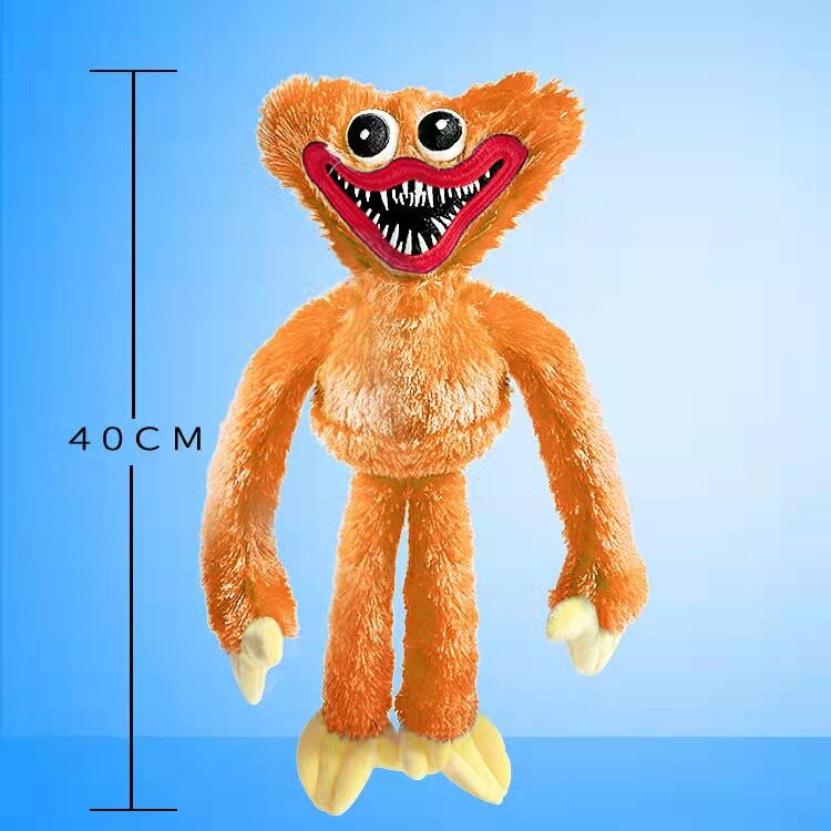 Juguete de Peluche Huggy Wuggy de 40cm para niños, muñeco de amapola de Peluche suave, personaje de juego, muñeco de terror, juguetes para niños, regalos de navidad