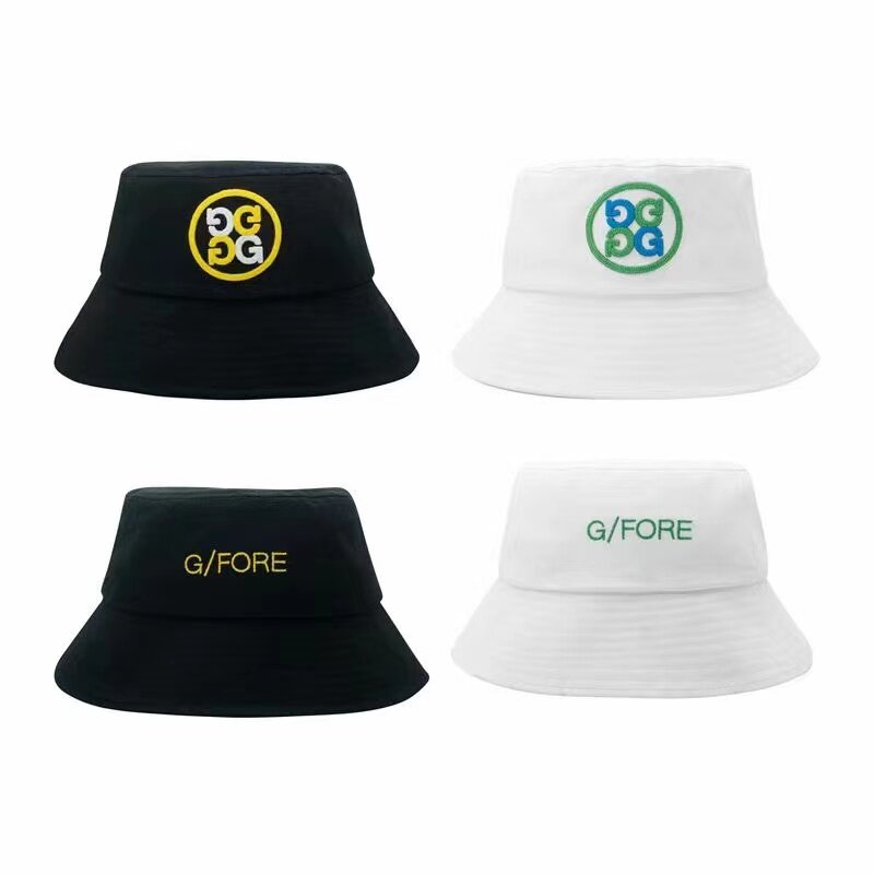 2023 New Embroidered Outdoor Shadow Golf Hat Woman Breathable Men Universal Golf Cap Bucket Hat