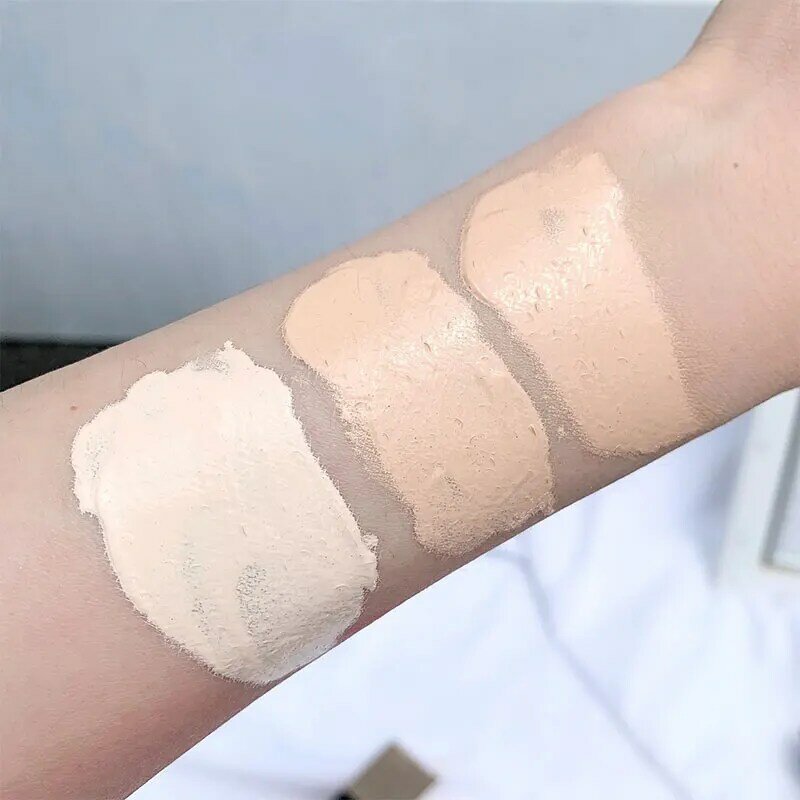 3 Colors Waterproof Liquid Foundation Lasting Cover Acne Natural Face Base Matte Concealer Foundation Face Makeup Cosmetic
