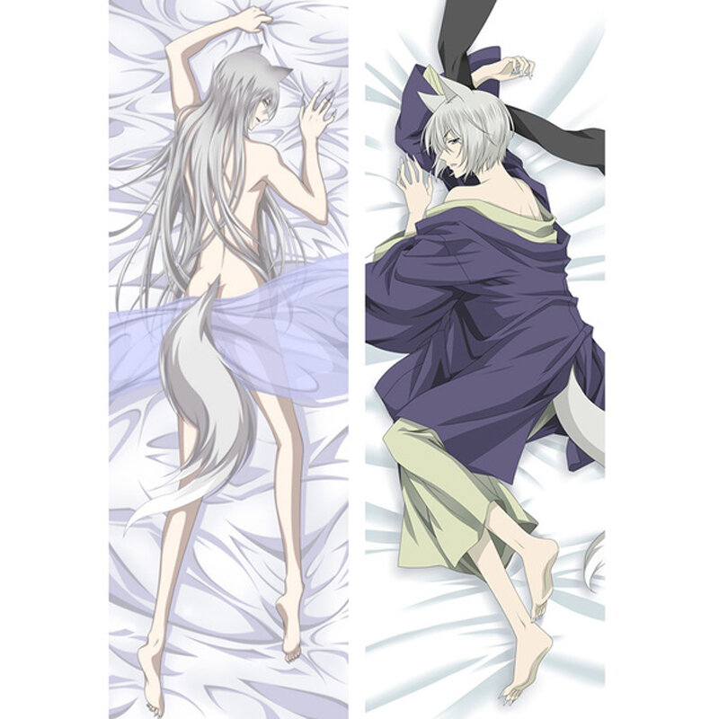 60x180cm anime japonês kamisama amor tomoe dakimakura travesseiro caso abraçando corpo fronha longo capa de almofada presente