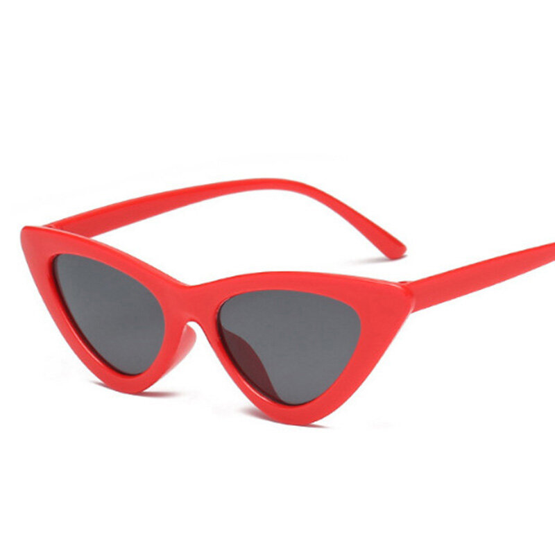 Gafas de sol con forma de ojo de gato para hombre y mujer, lentes de sol de estilo Retro, triangulares, UV400