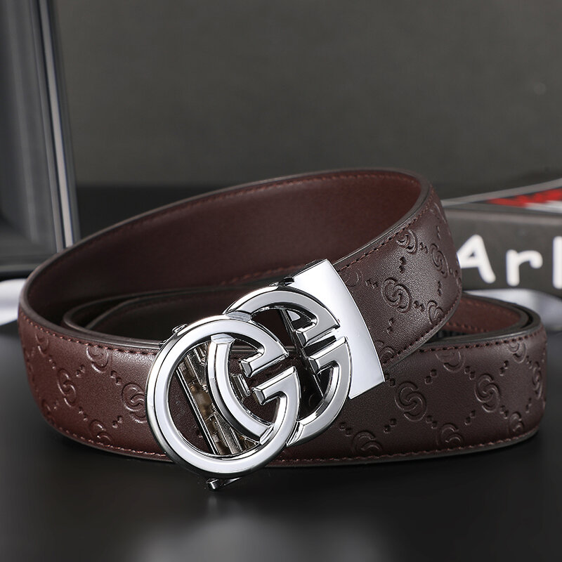 2022 Men Belts Luxury Brand Famous  Genuine Leather Male Belts for  Women High Quality Designers Double G Buckle Dress Strap