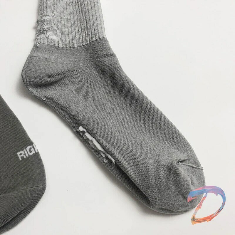 جوارب أنبوبية عاكسة عالية الجودة من القطن الرمادي مناسبة للرياضة للرجال والنساء جوارب ضيقة للشارع جوارب فيتيمنتس