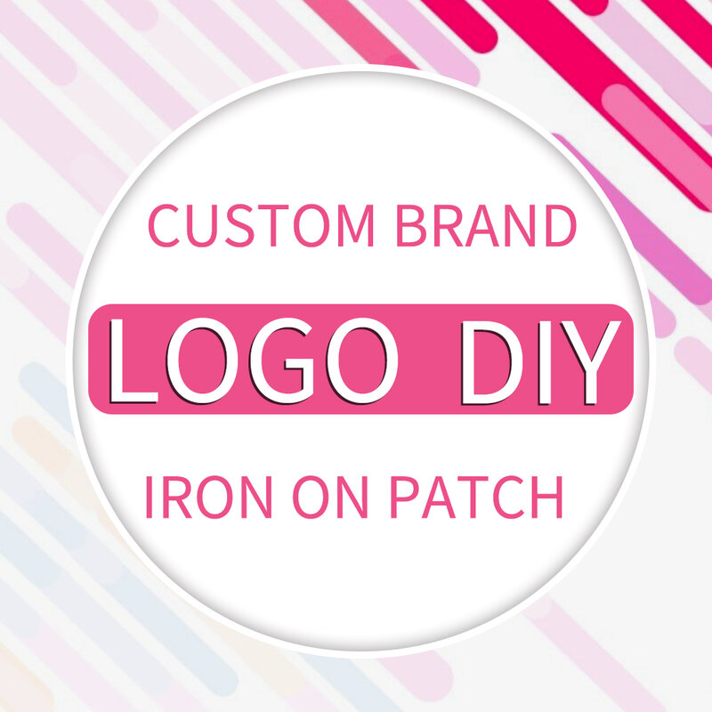 Custom Brand Logo Pvc Patch for Clothing Thermal Stickers On Clothes Small Logo Clothes Sickers Iron On Transfers Heat Transfer
