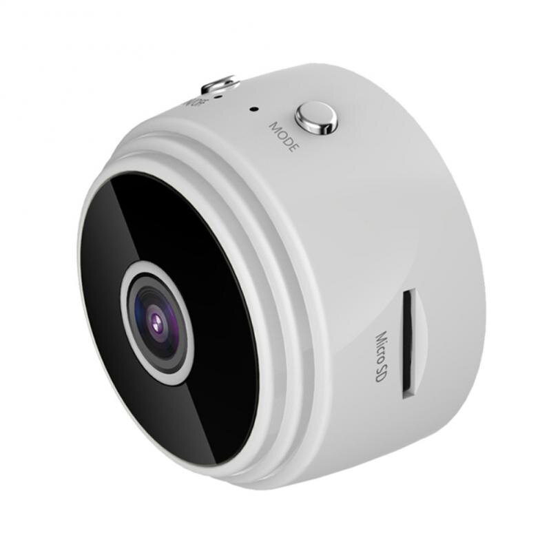 Kamera Mini 1080P Nirkabel Pintar Keamanan Rumah Magnetik Penglihatan Malam Webcam Jarak Jauh Camcorder Mini Pengawasan Wifi Elektronik