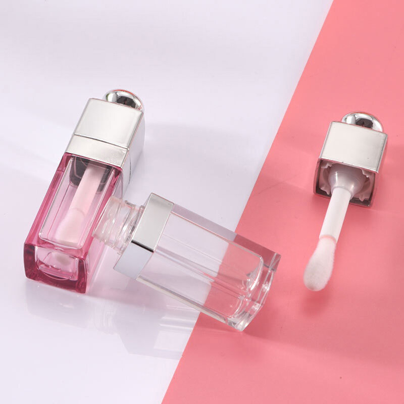 10ML Botol Isi Ulang Lip Glaze Tabung Kosong Lip Gloss Tabung Lipstik Tabung Lip Glaze Tabung Bulu Mata Tabung Tebal Batang Perlengkapan Perjalanan