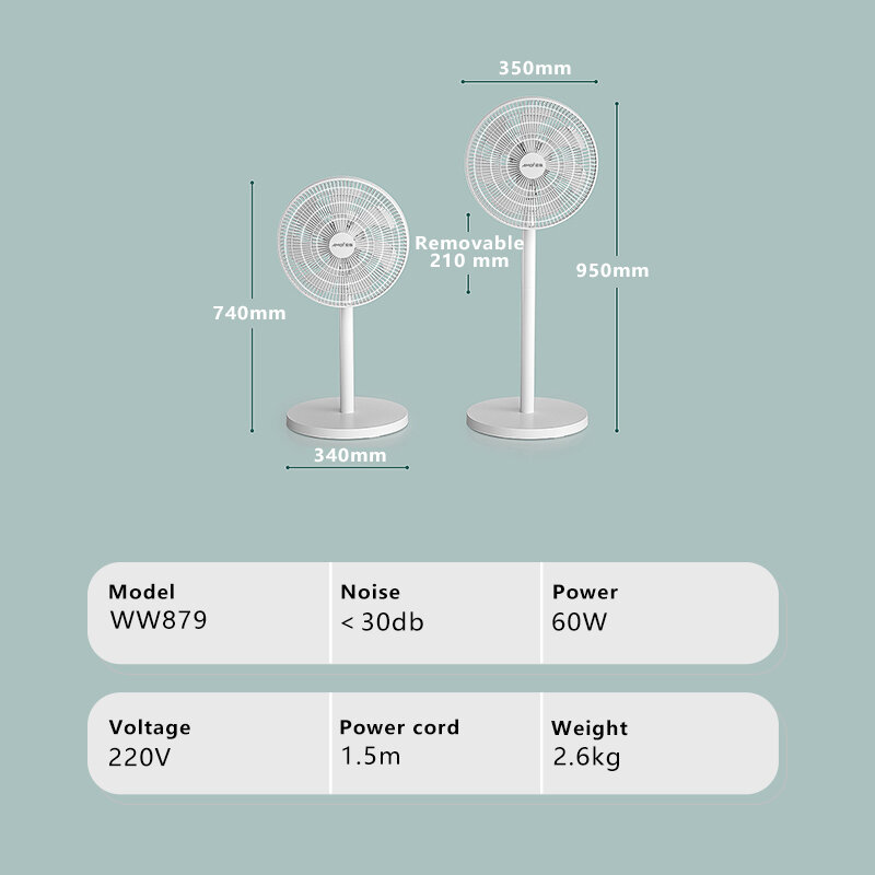 Letni wentylator podłogowy wyciszony cichy pionowy duży wiatrowo elektryczny fantastyczny wentylator do wewnętrznej chłodnicy kempingowej wentylator biurkowy naturalnej bryzy