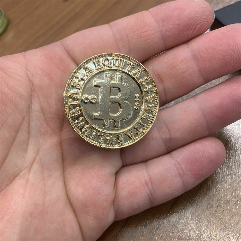Placa de peso magnética antideslizante háptico imán EDC Fidget Toy Worry Coin Bitcoins Edc Challenge Coin Slip