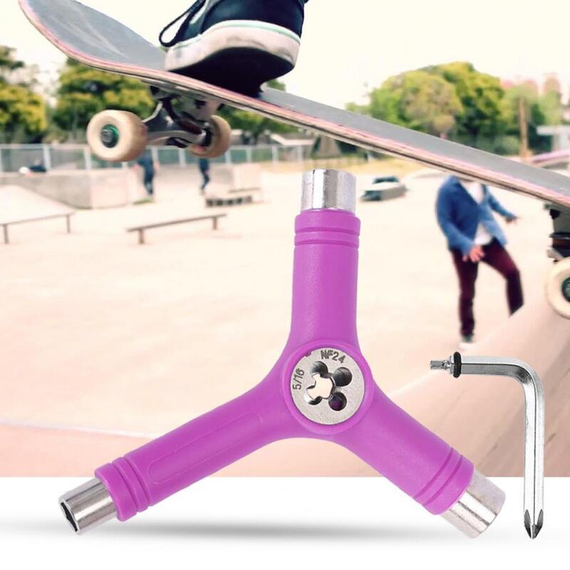 안전 강력한 다기능 휴대용 Y 도구 안티 녹 렌치 크리 에이 티브 구조 스케이트