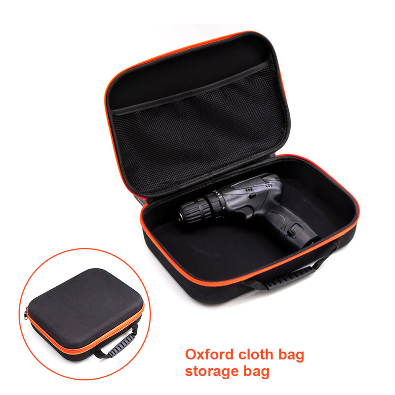 Portable Tool Bag Shockproof Tool Box Waterproof Large Capacity Electric Drill Carry Case Oxford Bag For Electrician Hardware