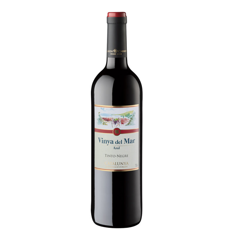Красное вино | Синее море Vinya D.O. Каталония Тинто темпранило 6 бутылок x 750 мл | Выпускной: 12.00%