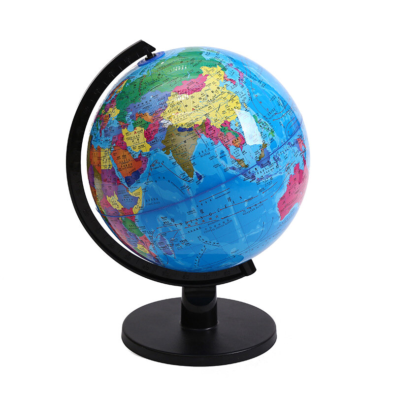 Desktop Sphere Globe World Globe Model World Map For Home Office Geography Teaching Decor Students Teaching Aids Kids Toy Newest