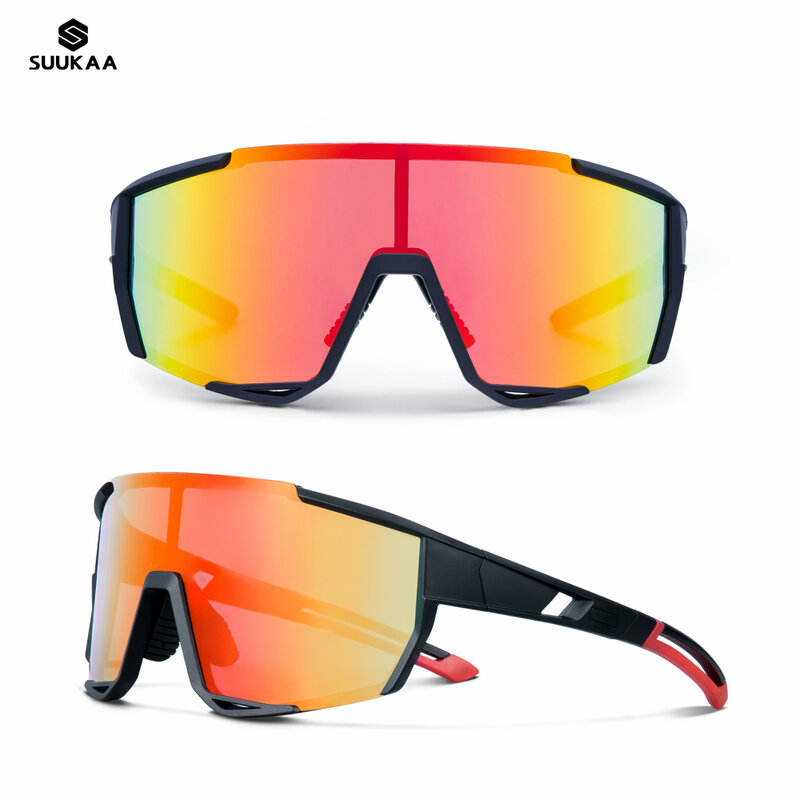 Gafas polarizadas para ciclismo de montaña para hombre y mujer, 5 lentes a prueba de viento, para deportes al aire libre, 2022