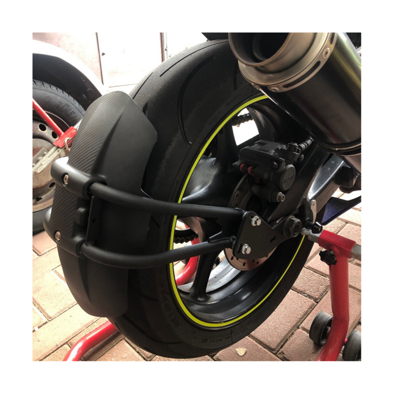 Motocicleta traseira lama guarda para Honda CB650R CB650F CB125R/F roda Hugger Mudguard Splash Proteção Capa Fender