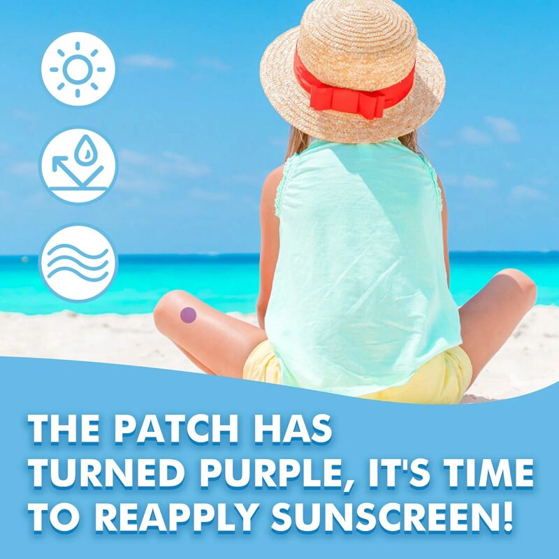 واقية من الشمس التصحيح للوجه UV النقاط الشمس ملصقات UV ملصق لاصق Sunblock الوجه التصحيح مقاوم للماء الذاتي حديقة نزهة التنزه الشاطئ