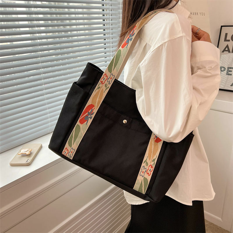 Oxford Cloth Waterproof Women Crossbody Bag Nylon  Large-capacity Bag Tote Handbag  Commuter Shoulder Messenger Bag