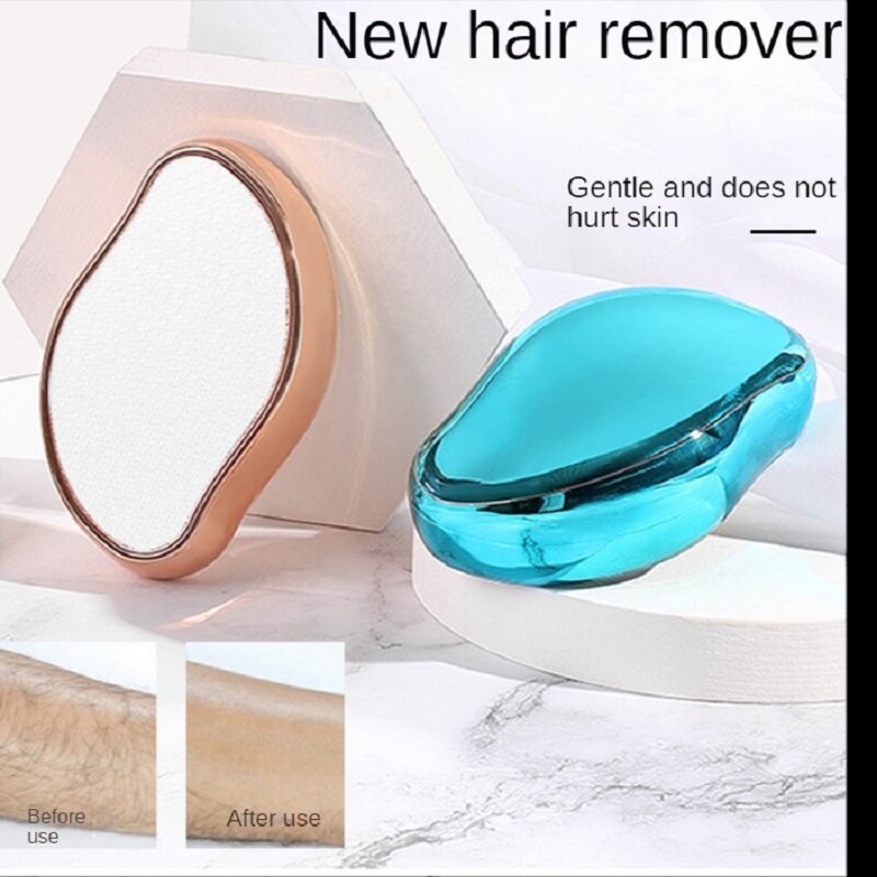Painless Physical Hair Removal Epilators Crystal Hair Erase Safe Easy Cleaning Reusable Body Beauty 2022 New Depilation Tool