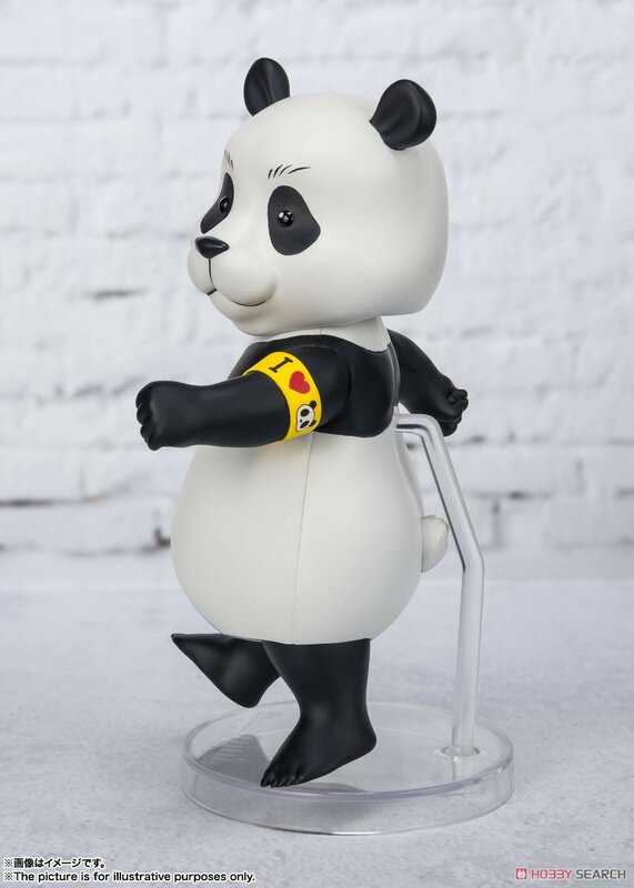 BANDAI asli Figuarts Mini Jujutsu Kaisen Panda Anime figur aksi PVC koleksi Model mainan lengkap
