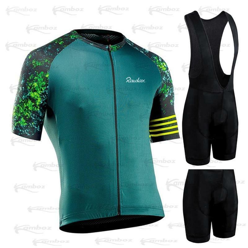Raudax 2022 letni zestaw koszulek rowerowych oddychająca odzież rowerowa MTB odzież rowerowa górska odzież Maillot Ropa Ciclismo Hombre
