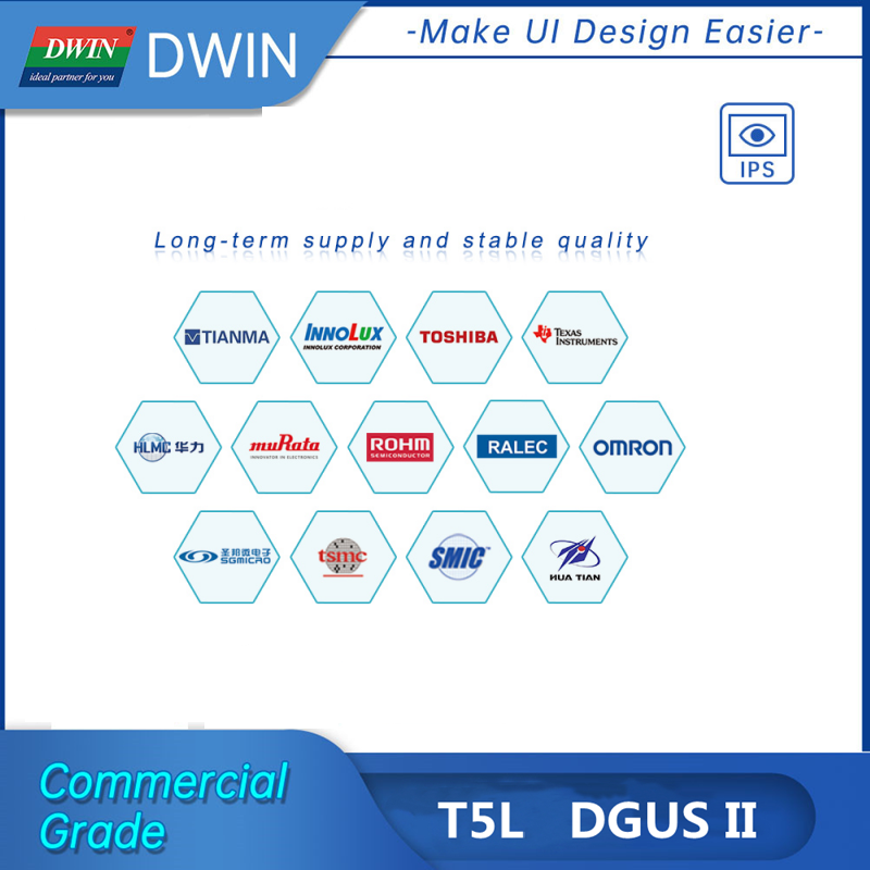 8 دبوس 2.0 توصيل كابل ل DWIN الذكية LCM LED قطاع ضوء موصل من نوع جيه إس تي HDL65011