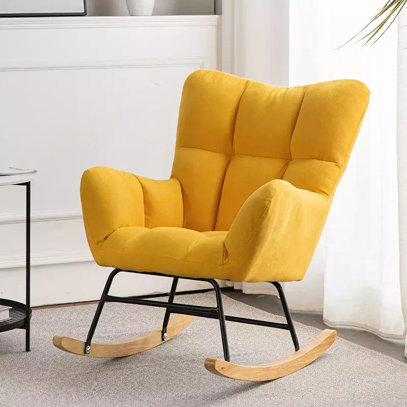 Sofa Small Apartment Balcony Home Leisure Rocking Chair Recliner Adult Single Rocking Chair Net Nordic Luxury Sofa Chiar