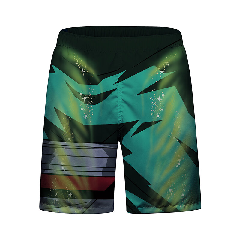 Chie Lundin-pantalones cortos deportivos de boxeo para hombre, ropa deportiva masculina con personalidad, transpirables, sueltos, con puño tailandés