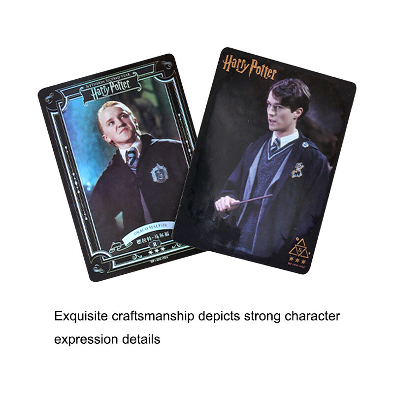 Edition Collection Kid Board Game Rare Hero Bronzing Flash Card Children Fan Holiday Gift Original KAYOU Harry Potter Card Magic