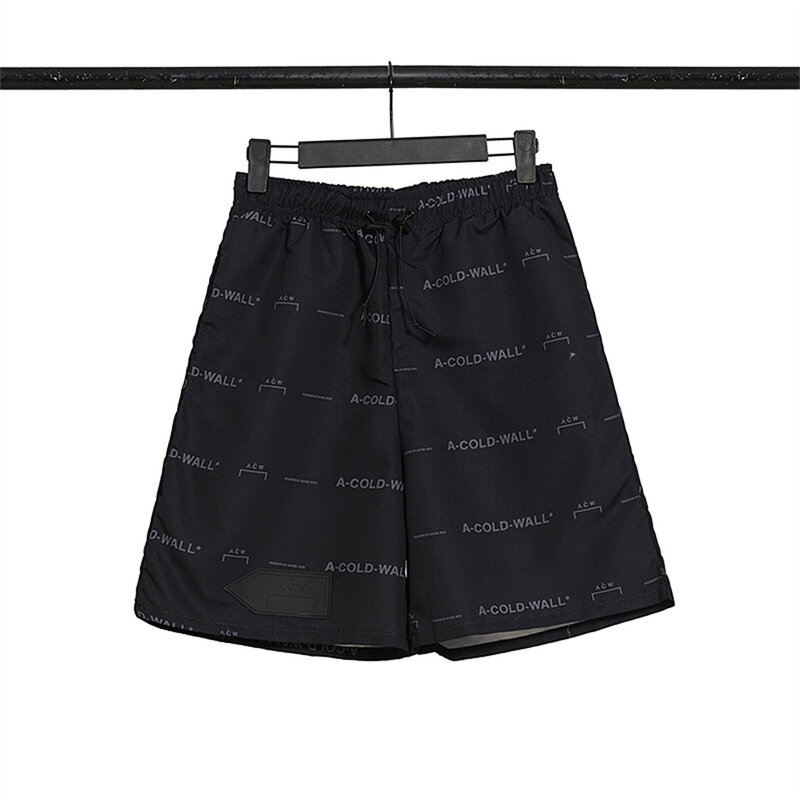 Pantalones cortos de A-COLD-WALL para hombre, Shorts de algodón de alta calidad con estampado de LOGO clásico, 2022