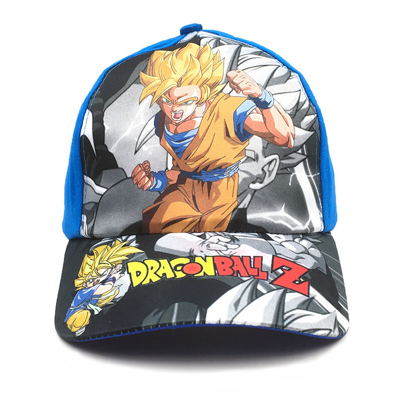 Sombrero de Dragon Ball para niños y niñas, gorra de béisbol con dibujos animados divertidos, de algodón, estilo Hip Hop, regalo de primavera