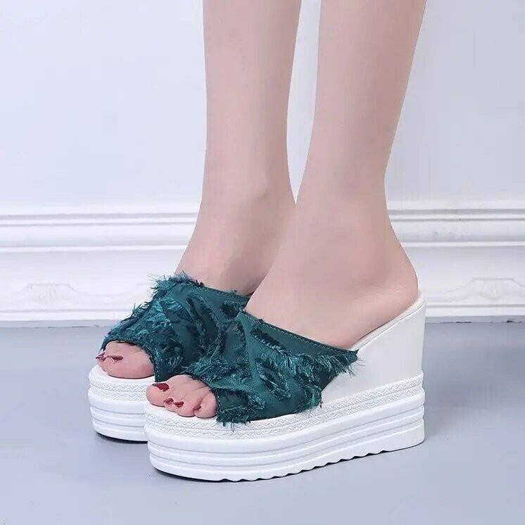 Summer Sandals Shoes Woman 2022 Zapatos De Mujer Casual Women's Wedge Sandals platform Wedge Slippers Female Slates sandals