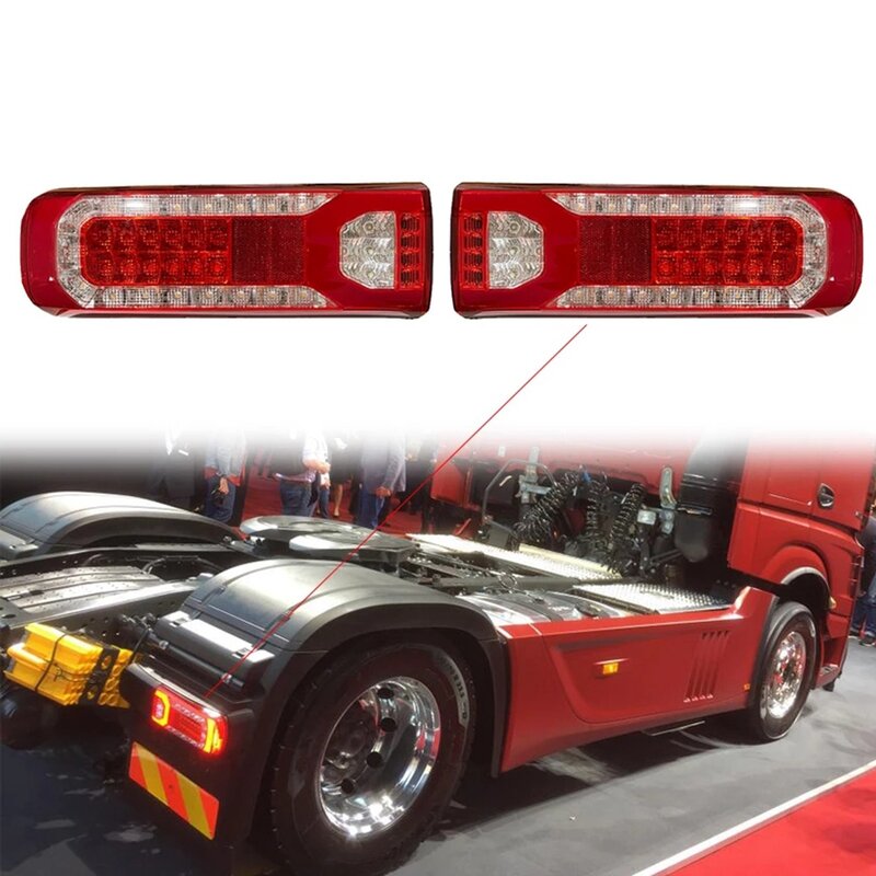 24v caminhão direito luz da cauda led montagem luz de freio traseiro para mercedes benz actros caminhão 0035443403 0035443303