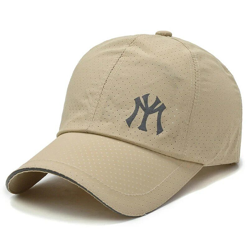 Dropshipping Unisex Breathable Qick Dry Top หมวกสำหรับผู้ชายผู้หญิงเบสบอลหมวกบุรุษหมวกหมวกพ่อ