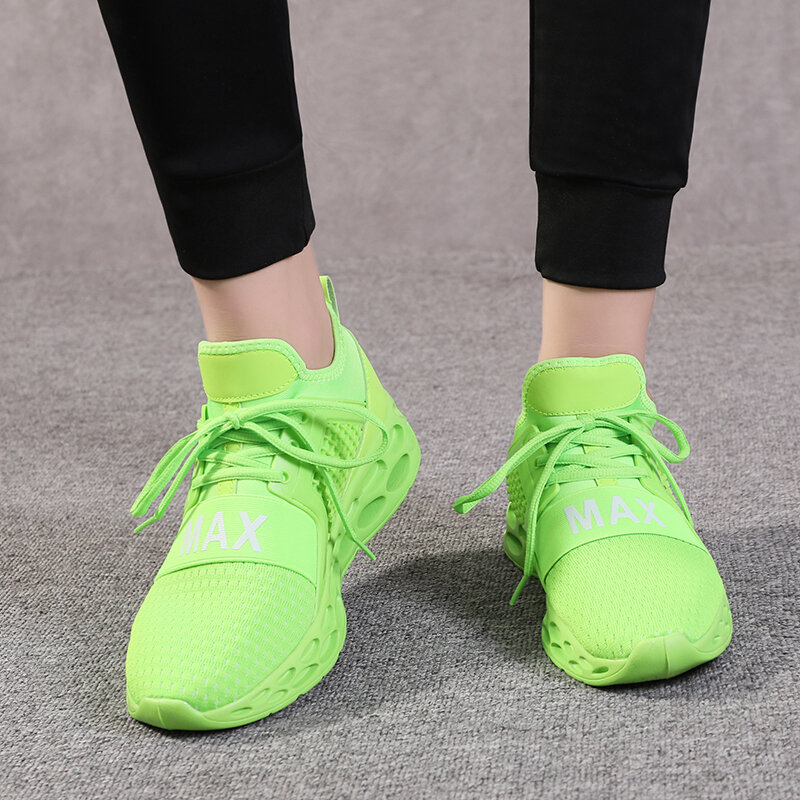 احذية الجري الرجالية متماسكة عادية مريحة للتنفس الركض المشي خفيفة رياضة المدربين رجالي أحذية رياضية حجم كبير 48