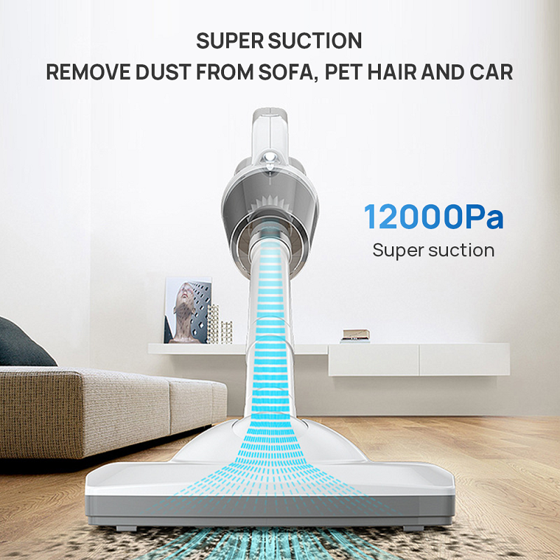 12000Pa Handheld Car Vacuum Cleaner Wireless Large Suction Rechargeable wet and dry Vacuum Cleaner for Home And Car Cleaning