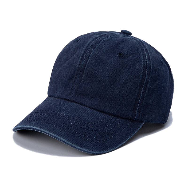 Sombreros de papá de algodón desgastado Vintage personalizados para hombres y mujeres, gorra de béisbol bordada con estampado de letras de nombre, logotipo personalizado