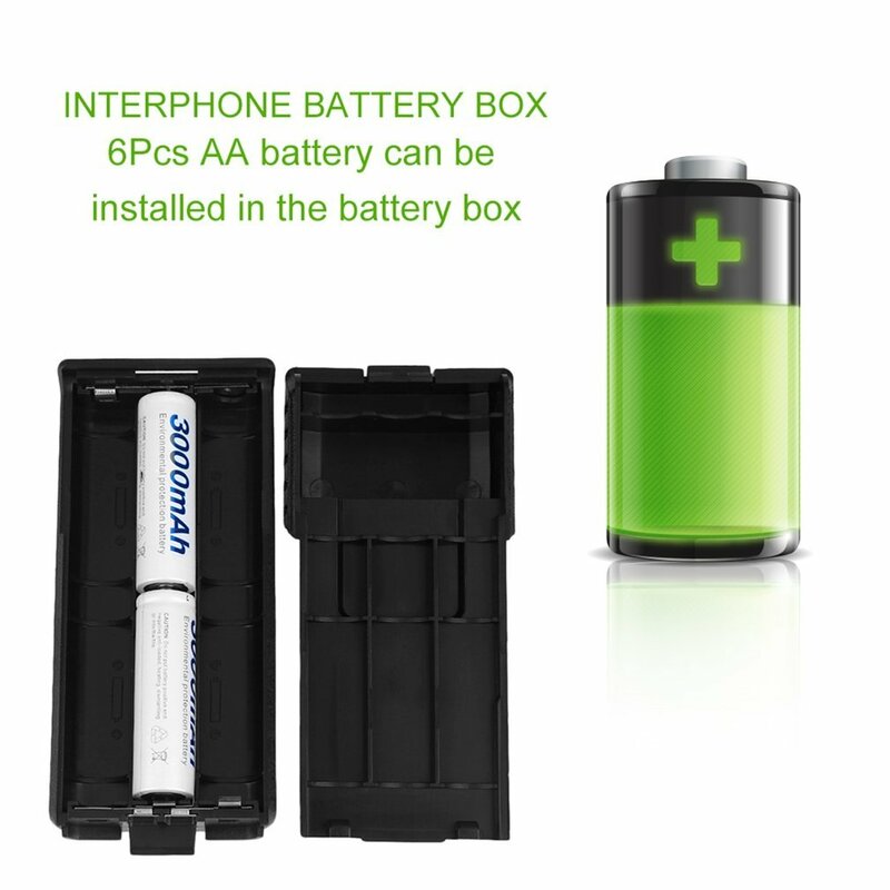 Caixa de bateria de plástico caso de armazenamento de bateria portátil para baofeng f8 f9 UV-5R bidirecional rádio walkie talkie bateria caixa