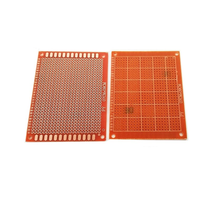 Универсальная пластина перфорированная 7x9 см-Прототип PCB опытный шаг 2,54 мм SP