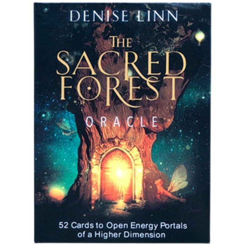 2022 NEW The sacra foresta Oracle tarocchi carte misteriosa divinazione Deck Family Party tarocchi giochi da tavolo