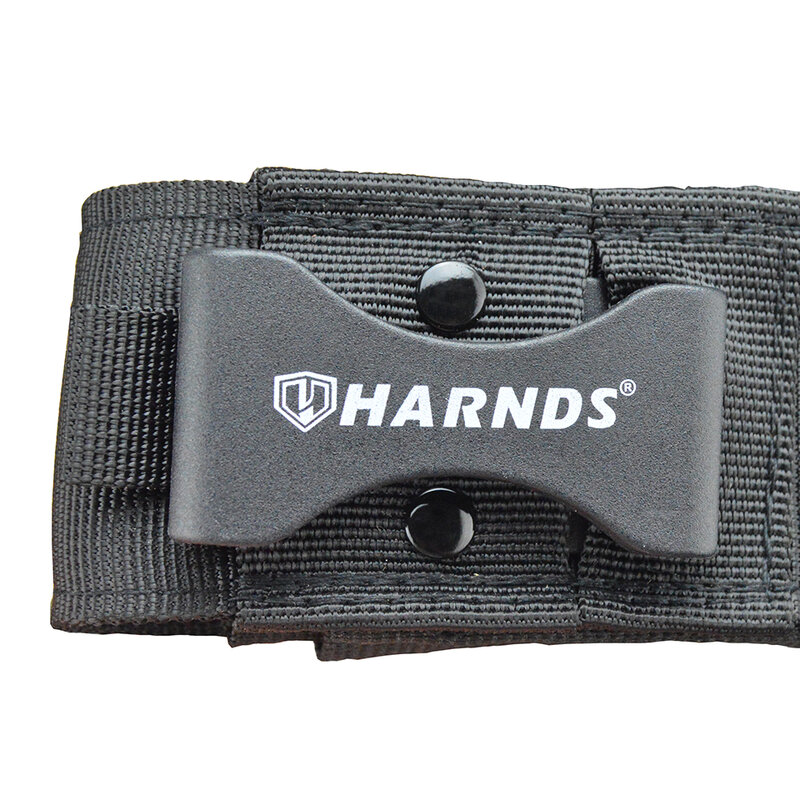 Harnds ak4011ベルトクリップ付きスティックナイロンシースマルチツールホルスター、伸縮性のあるサイドパネル付き、ナイフポーチ