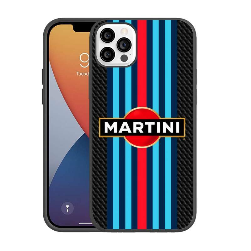 Custodia per telefono Martini Racing per iPhone 13 12 11 pro max mini x xs xr 7 8 5 se plus Cover morbida