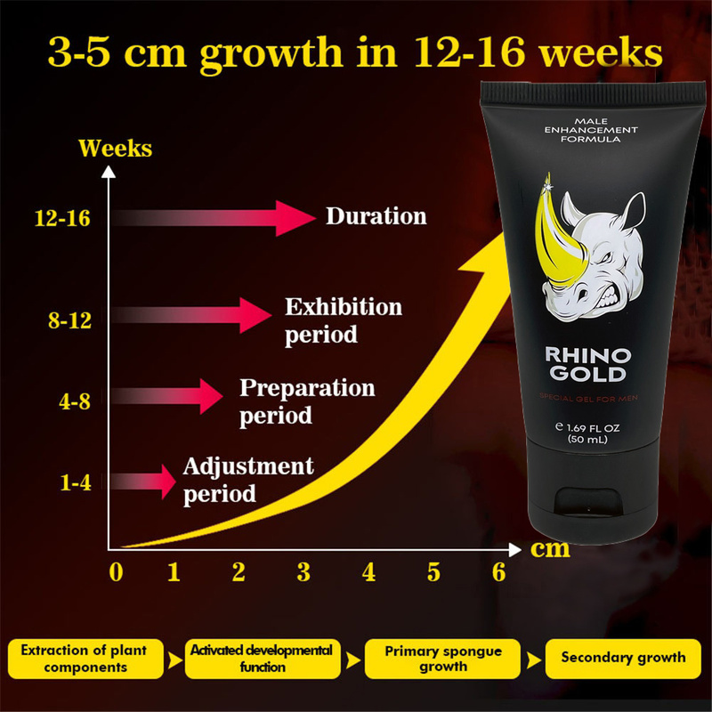 Miglioramento maschile formula crema da massaggio rinoceronte più venduta crema per l'ingrandimento del pene maschile ingrandimento e ispessimento del pene