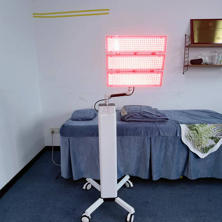 Máquina PDT de terapia de luz LED de fotones de 7 colores, rejuvenecimiento de la piel del cuerpo Facial