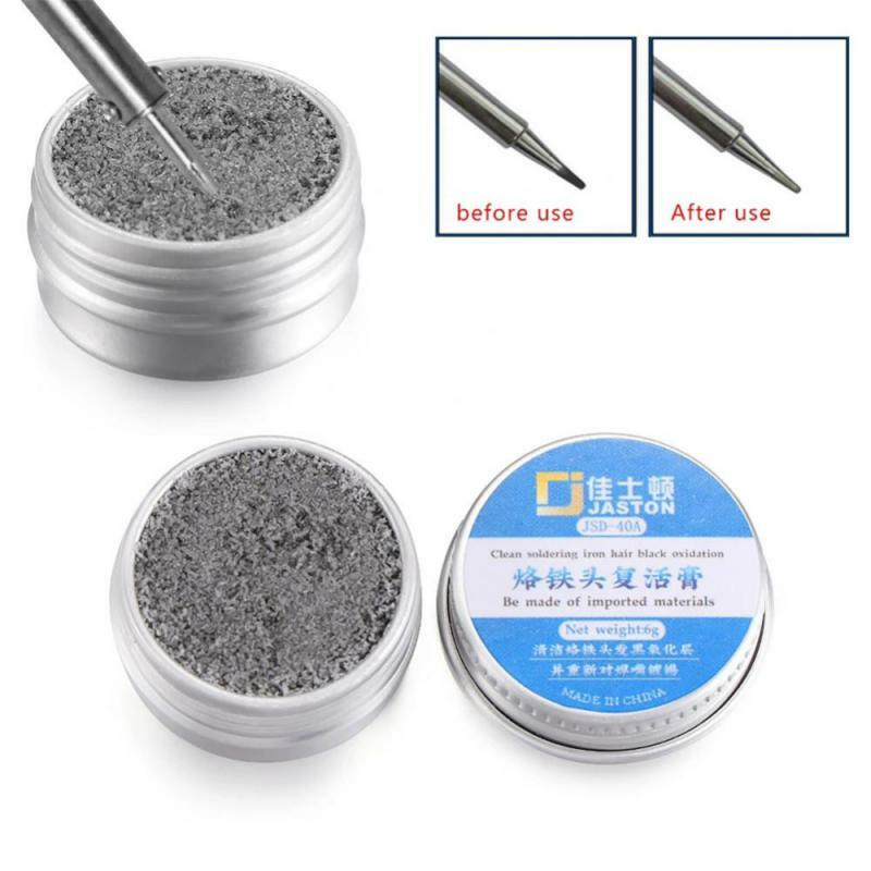 N Series Electrical Soldering Iron Tip Refresher Clean Paste Welding Flux Cream For Oxide Solder Iron Head Resurrection