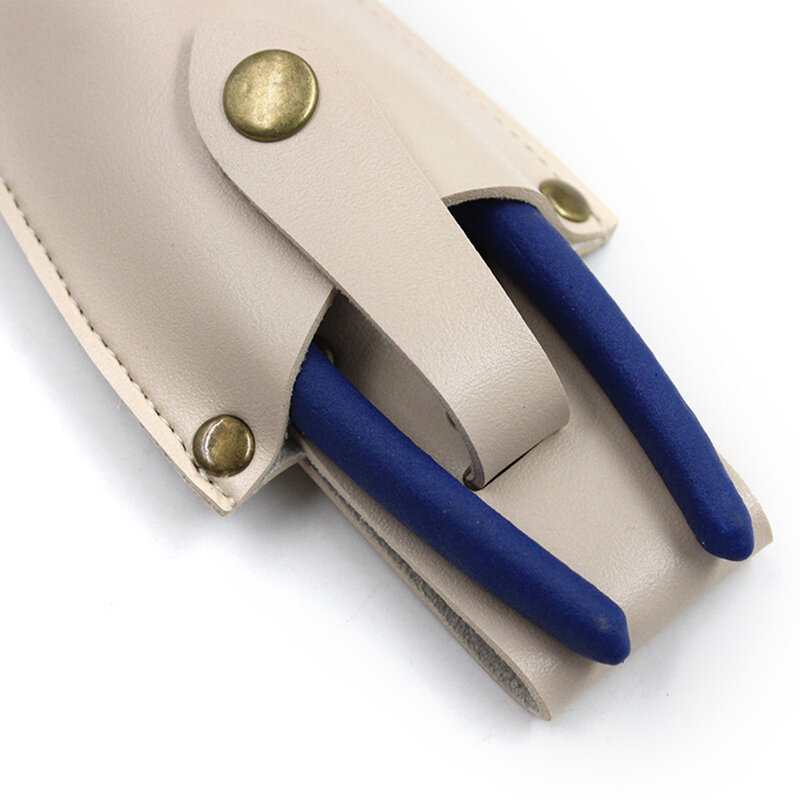 Gardening Clipper Pouch Thick Leather Pouch Bag For Pruning Shears Gardening Clipper Pouches Protective Case Cover With Safety