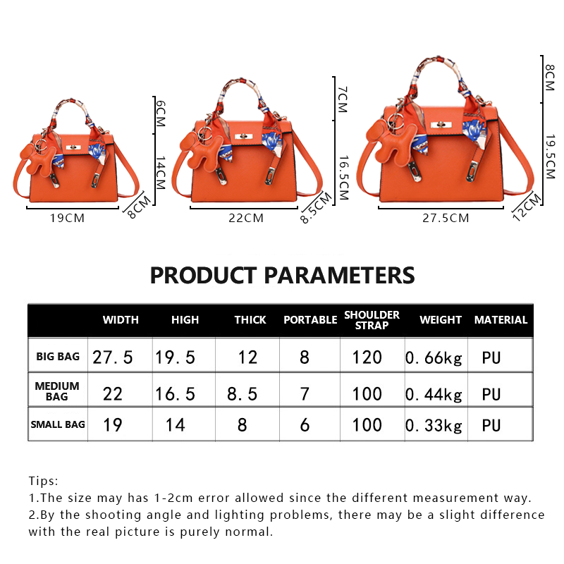 Luxury Designer Handbag Shoulder Bag Fashion Solid Color Crossbody for Women PU Leather Bag Female 2022 Concise Messenger Bag